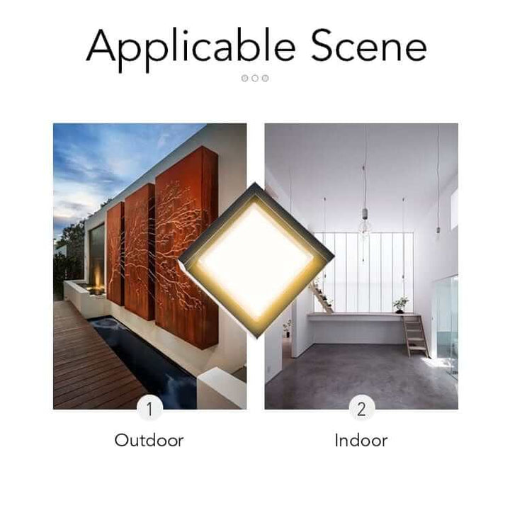 Outdoor LED Wall Light with Motion Sensor