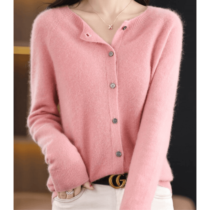 Women's Cardigan with V-Neck