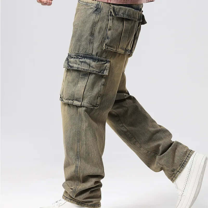 Men's Retro Multi-Pocket Cargo Pants