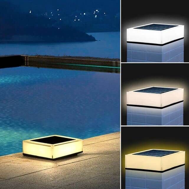 Solar LED Outdoor Wall Light - IP65 Waterproof
