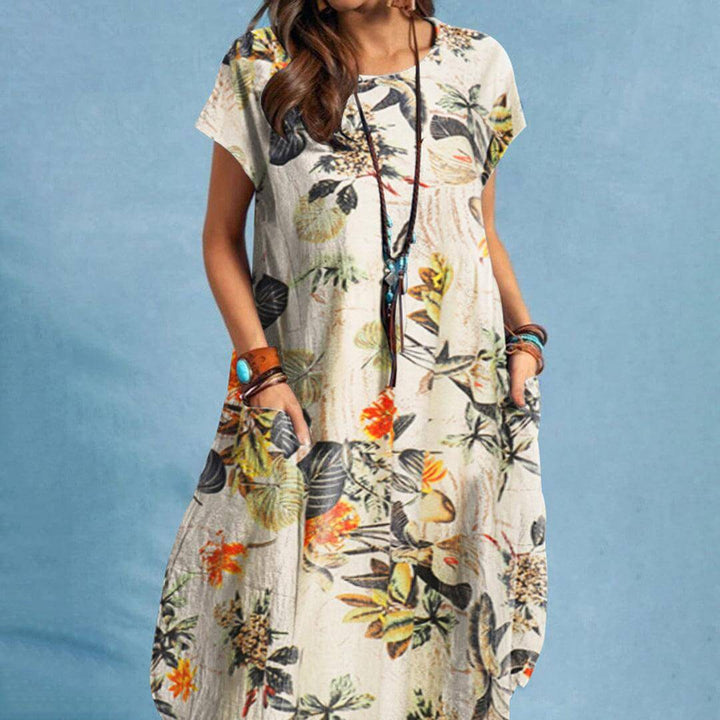 Satin Midi Dress