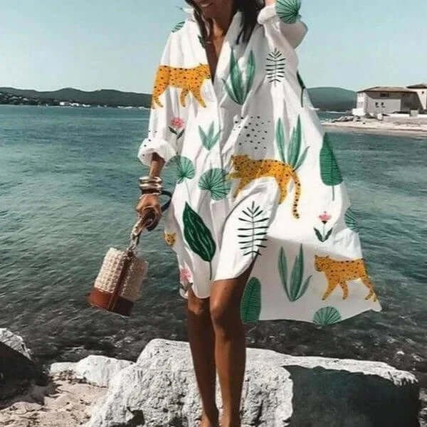 Women's Casual Short Sleeve Dress
