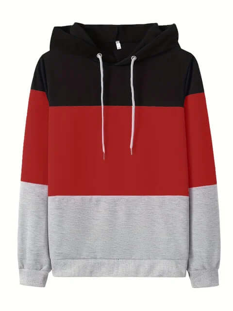 Women's Colour Block Relaxed Fit Sweatshirt