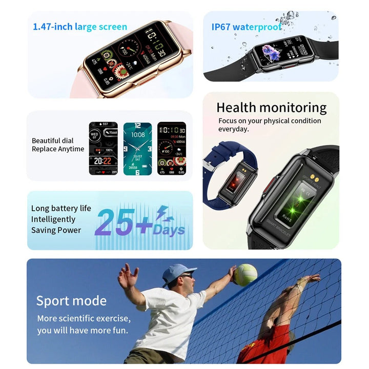 Elegant Smartwatch for Everyday Style & Health Tracking