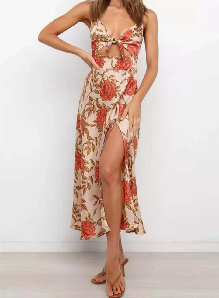 Lightweight Summer V-Neck Dress