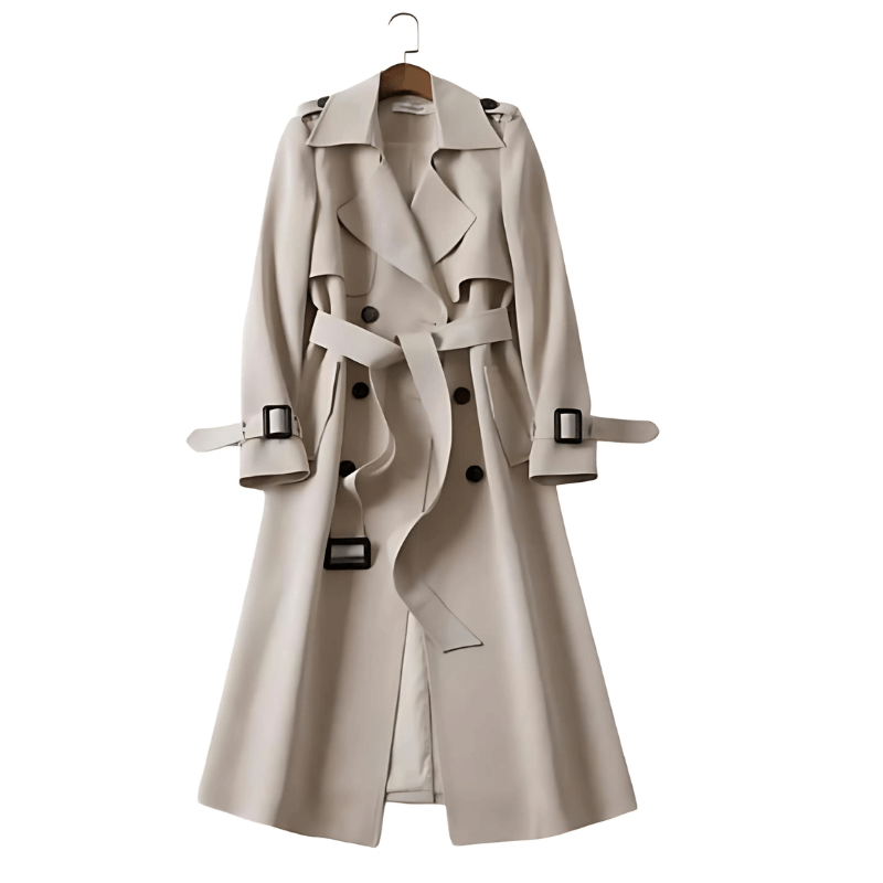 Women's Double-Breasted Trench Coat