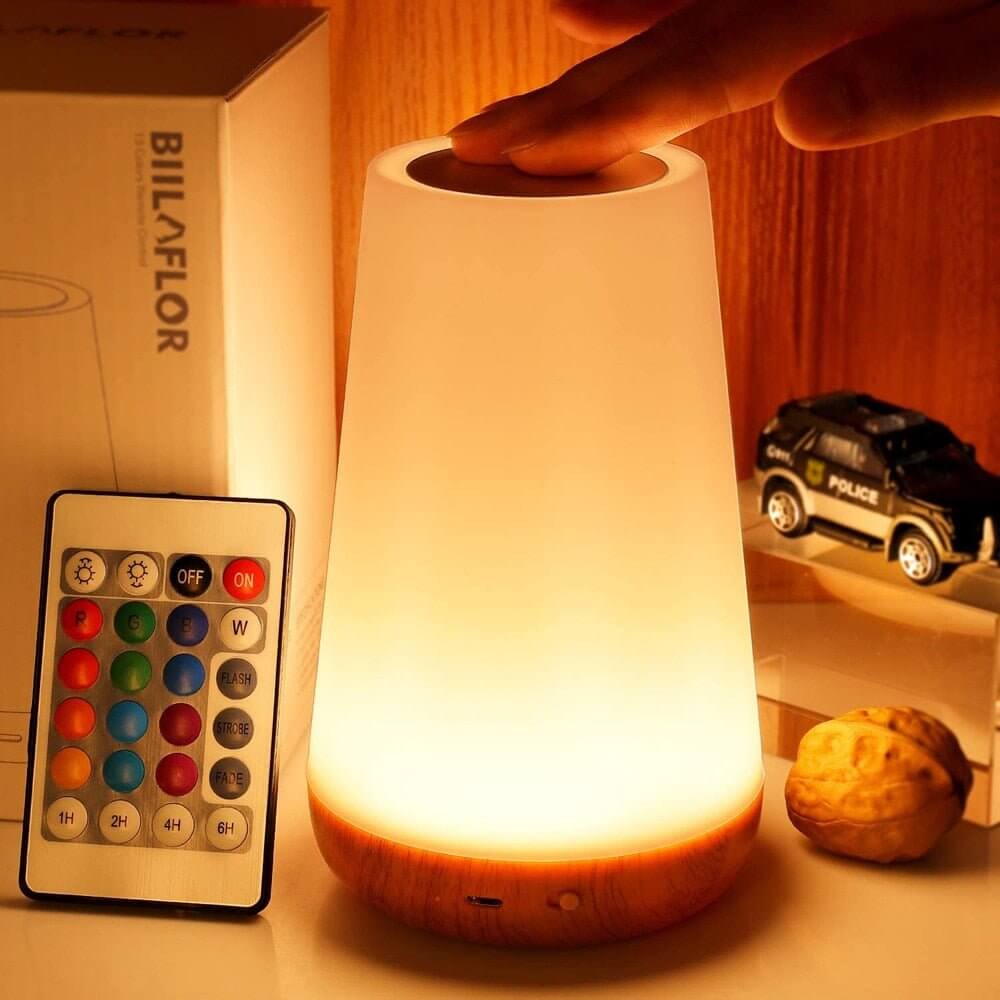 Portable LED Table Lamp with Touch Control