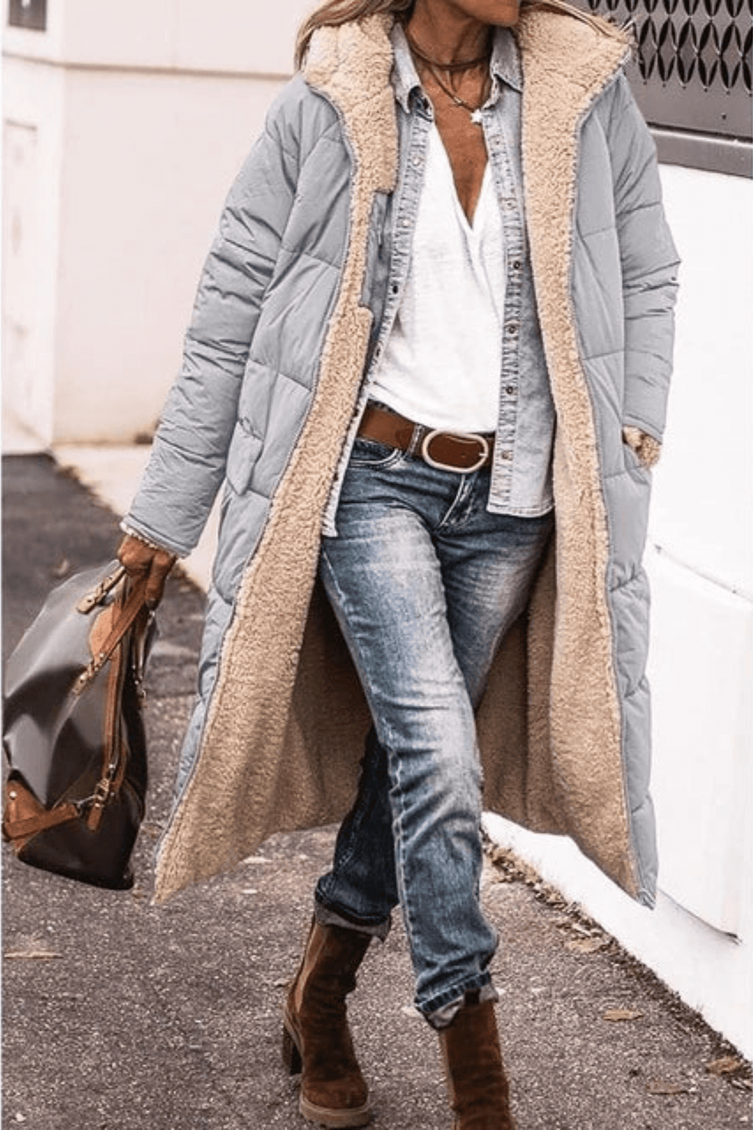 Reversible Winter Coat for Women