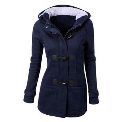 Women's Cozy Fleece Hooded Jacket