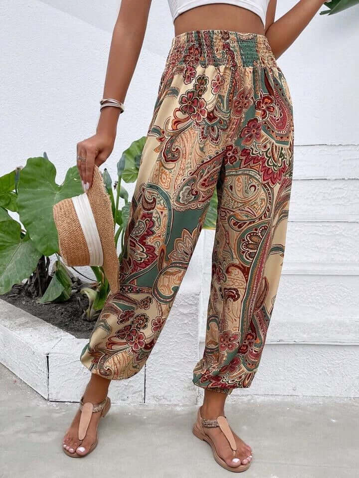 Women's Bohemian Relaxed Fit Pants