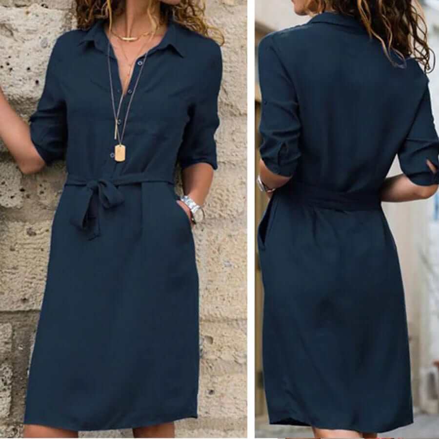 Women's Elegant Casual Midi Dress
