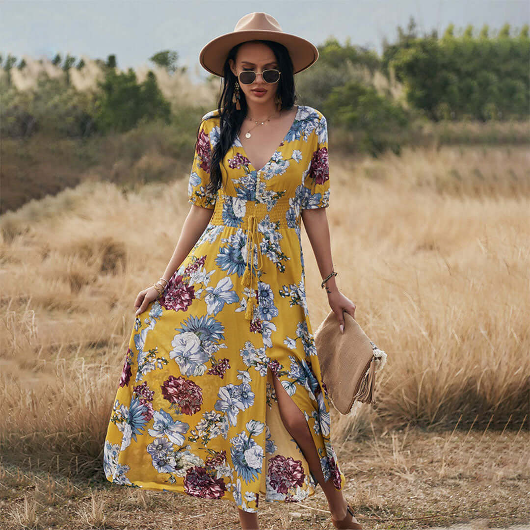 Floral Maxi Dress - Summer Dress