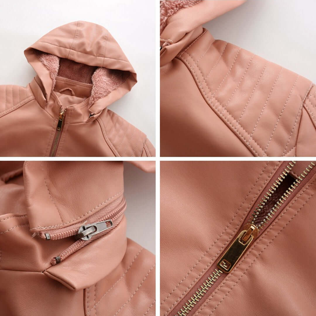 Women's Detachable Hood Jacket
