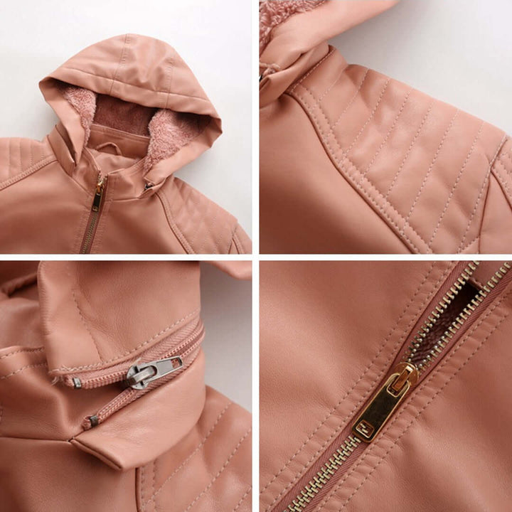 Women's Detachable Hood Jacket