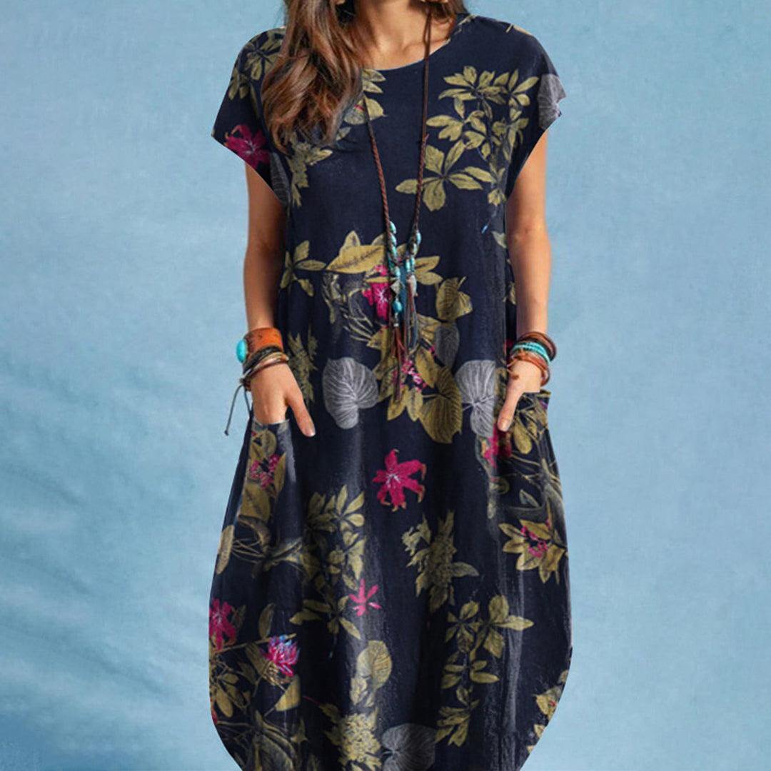 Satin Midi Dress