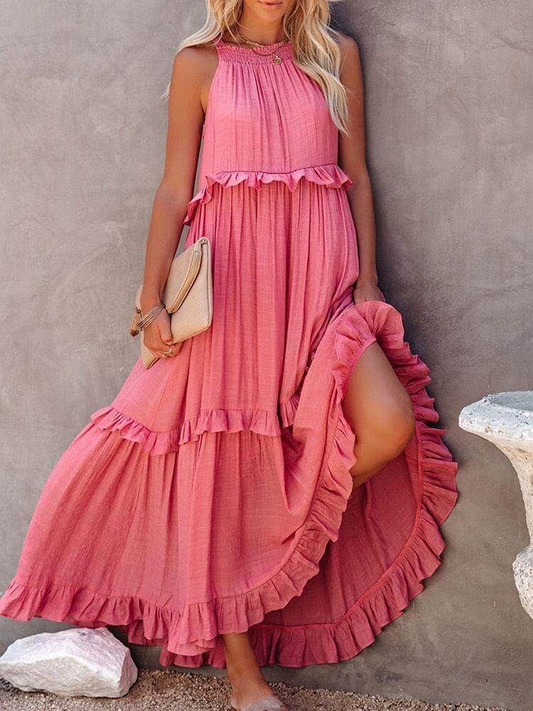 Sleeveless Midi Dress