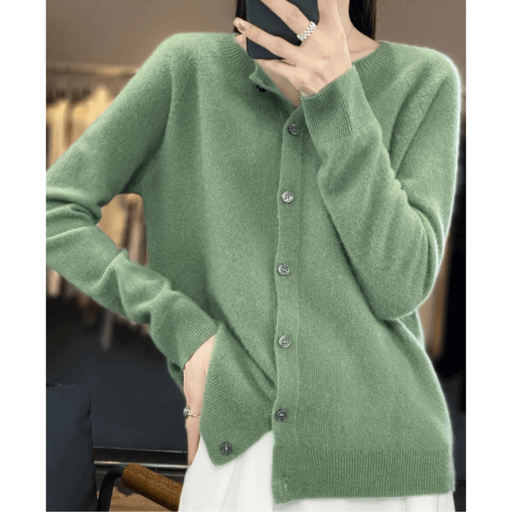 Women's Cardigan with V-Neck