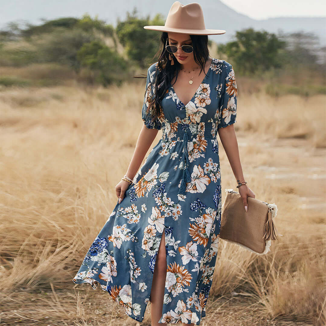 Floral Maxi Dress - Summer Dress
