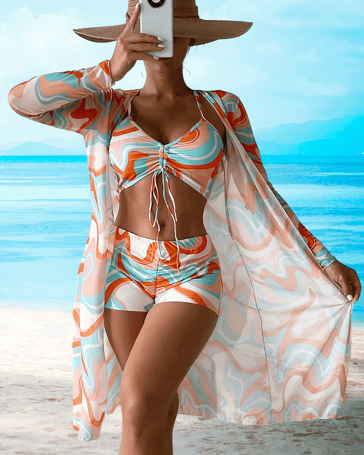 Women's 3-Piece Beachwear Set