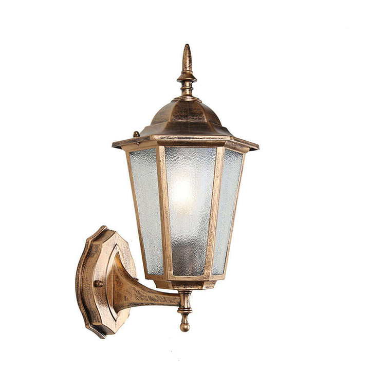 Retro Outdoor Glass Wall Light