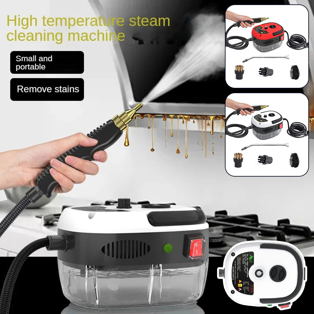 Efficient 2500W high-pressure steam cleaner offers fast, powerful deep cleaning for home & kitchen.