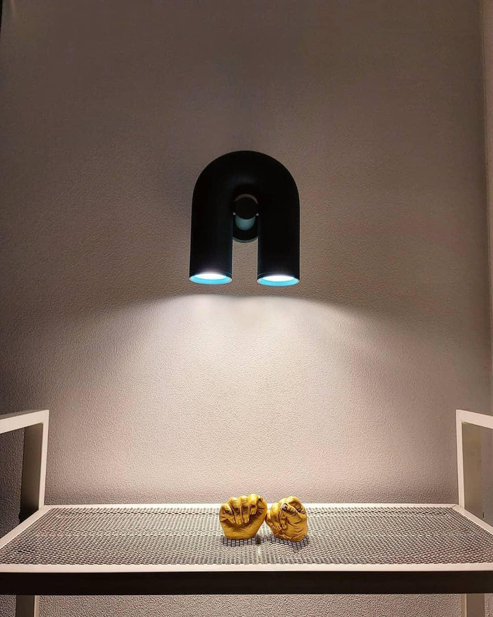 Adjustable U-Shaped Wall Lamp