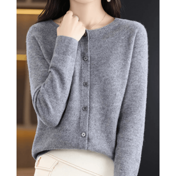 Women's Cardigan with V-Neck