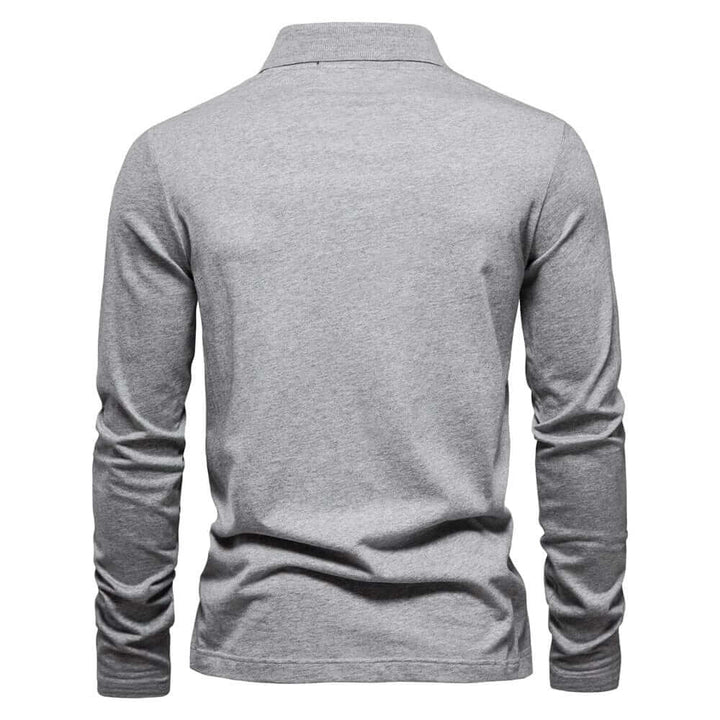 Men's Long Sleeve Polo Shirt