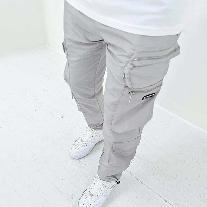 Men's Classic Fit Multi-Pocket Cargo Trousers