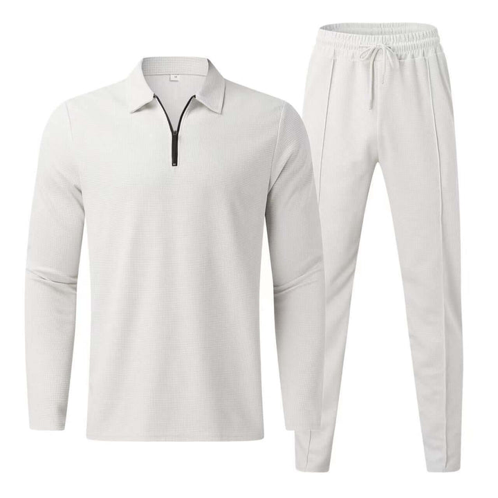 Men's Polo Shirt & Sweatpants Set