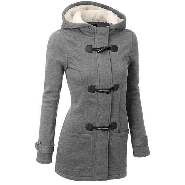 Women's Cozy Fleece Hooded Jacket