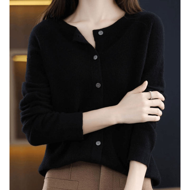 Women's Cardigan with V-Neck