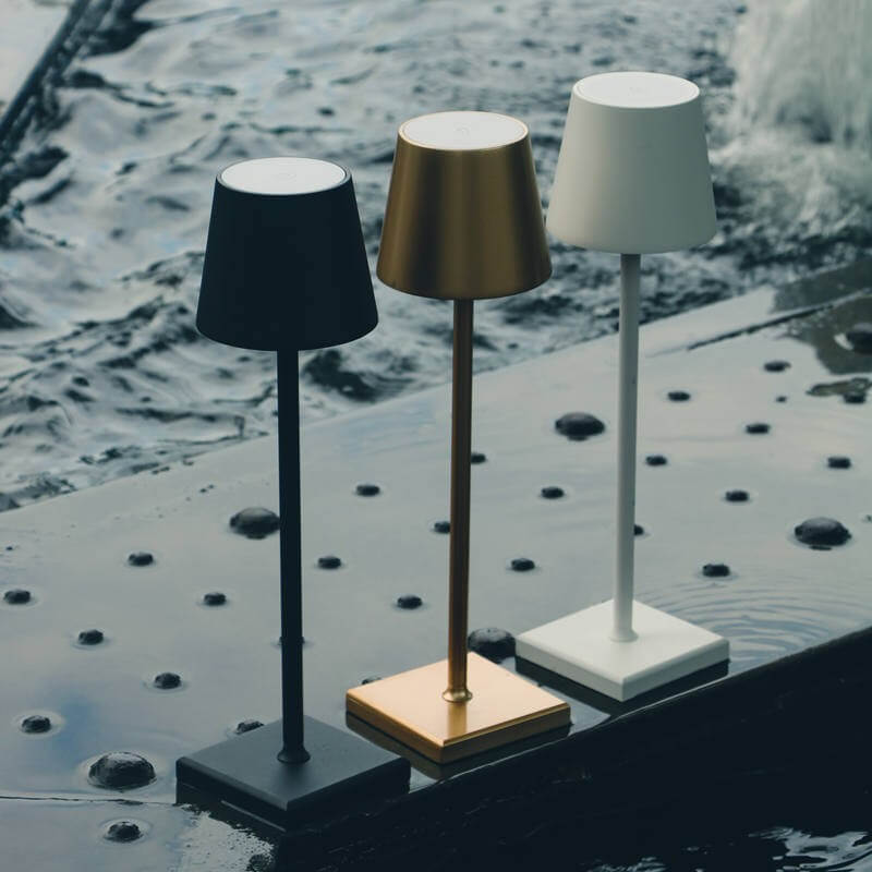 Dimmable Touch LED Table Lamp 38cm - Rechargeable
