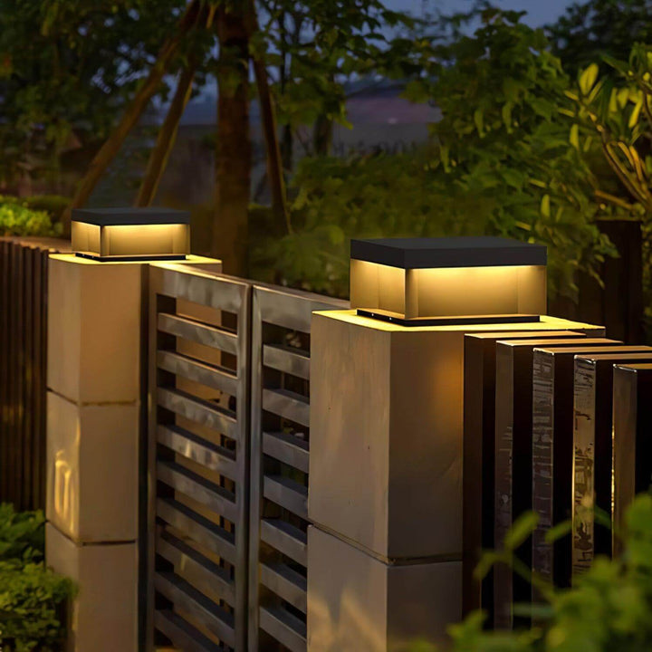 Solar Outdoor Post Light - Weatherproof IP65