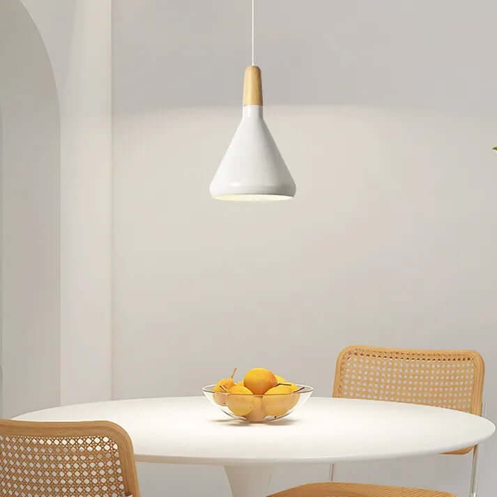 Conical Metal Pendant Lamp