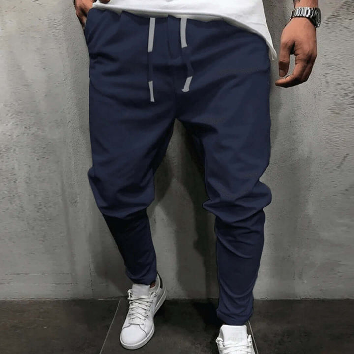 Men's Tapered Fit Joggers - Elastic Waist & Cuffs