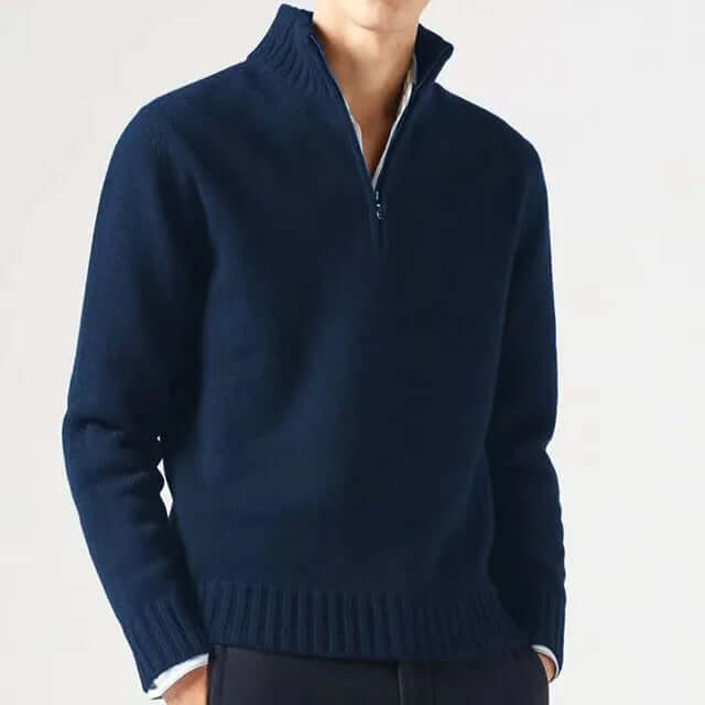 Men’s Half-Zip Warm Sweater