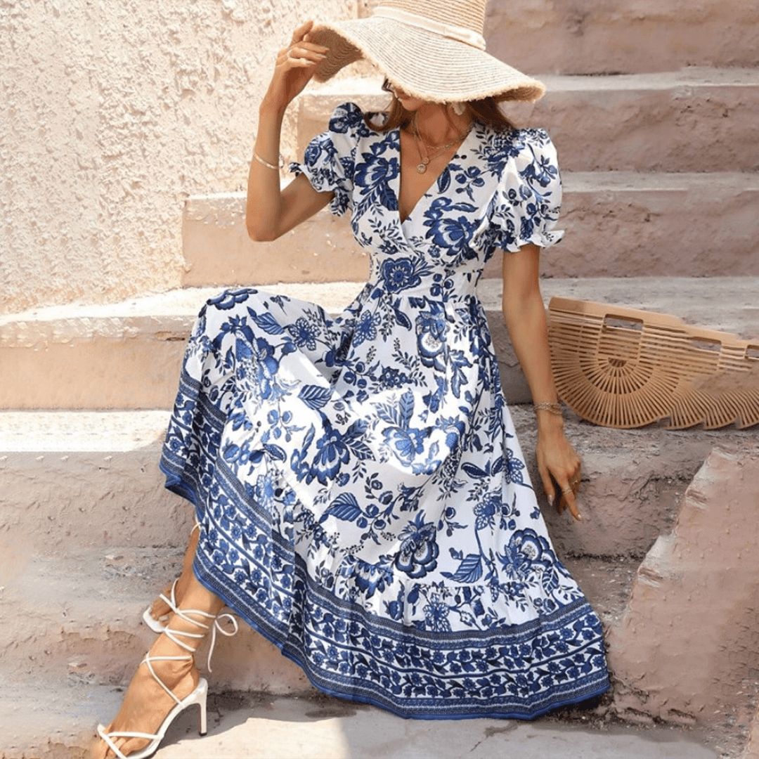 Floral Dress - Elegant & Timeless