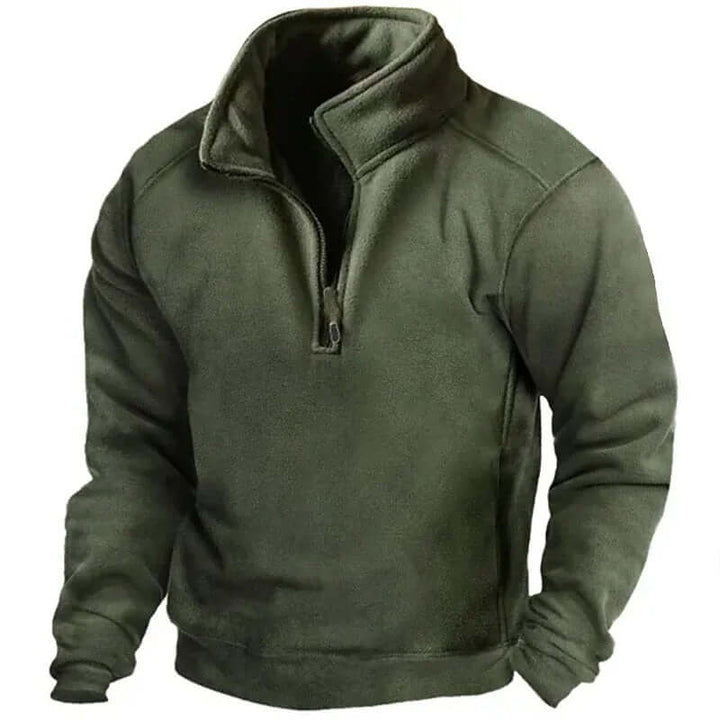 Men's Casual Half-Zip Sweatshirt