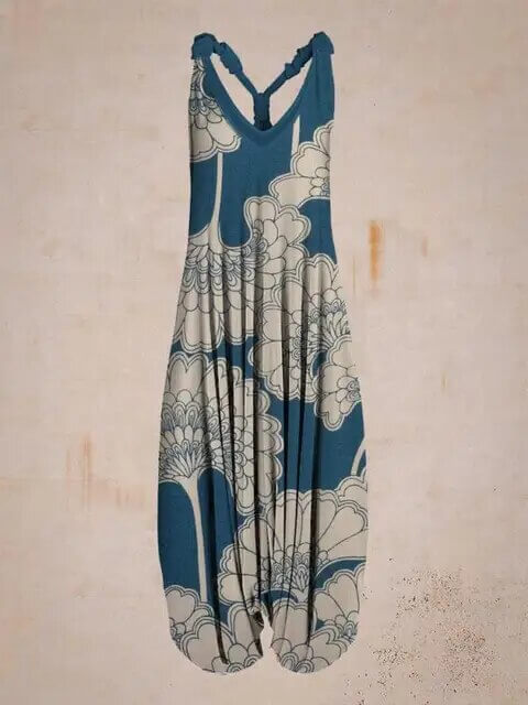 Women's Boho Sleeveless Jumpsuit