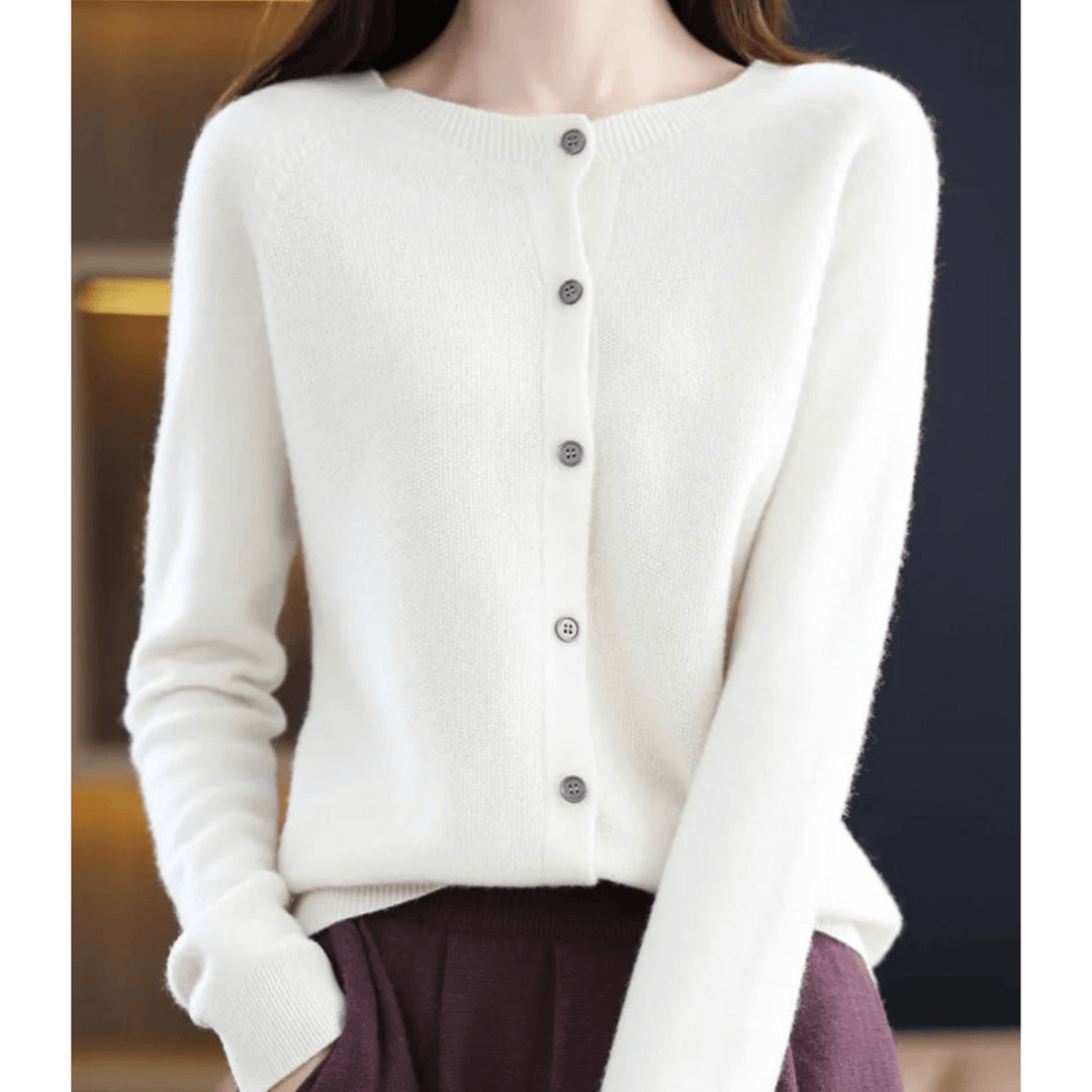 Women's Cardigan with V-Neck