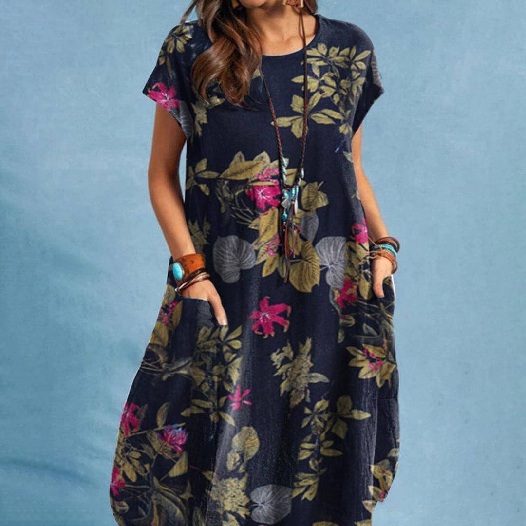 Satin Midi Dress