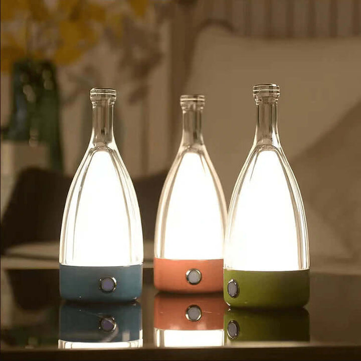 Rechargeable Wine Bottle LED Night Light