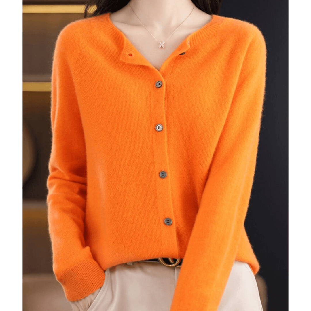 Women's Cardigan with V-Neck
