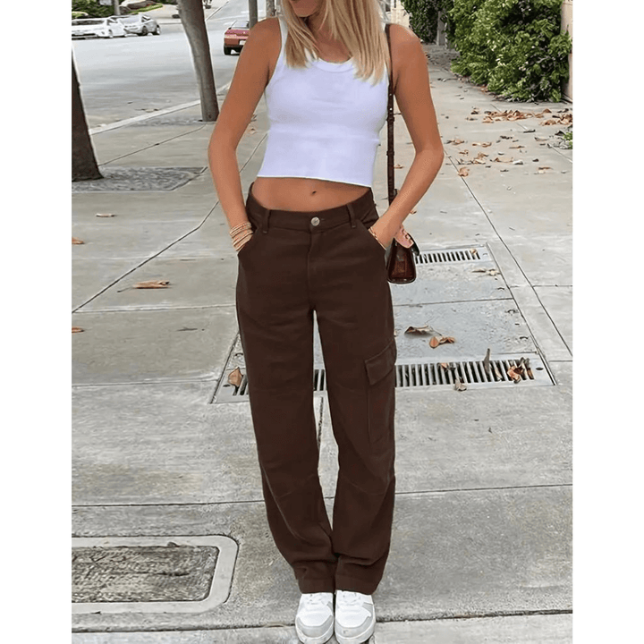 Casual Cargo Trousers - Comfortable