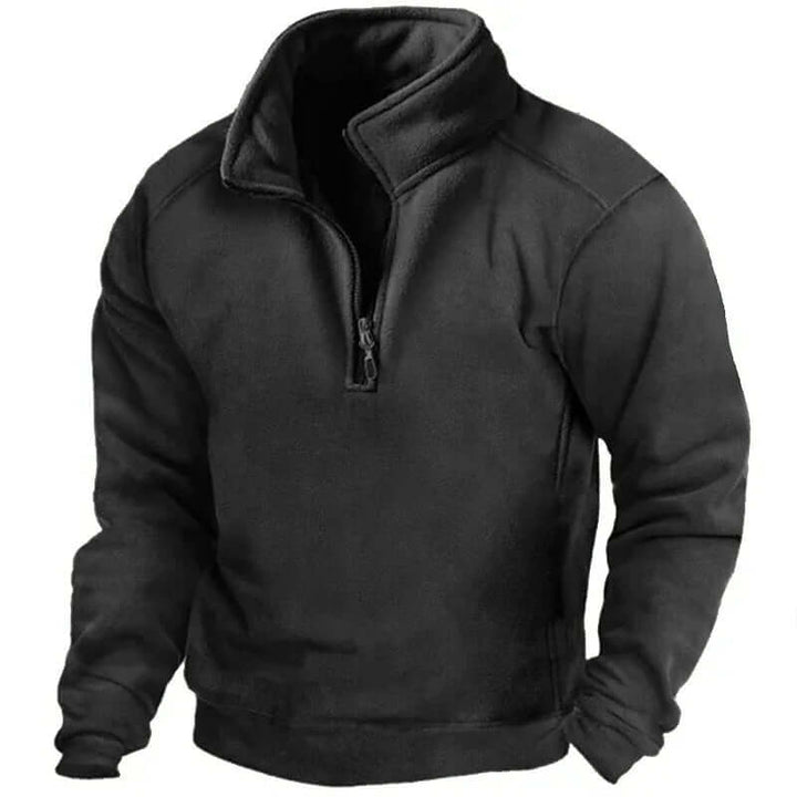 Men's Casual Half-Zip Sweatshirt