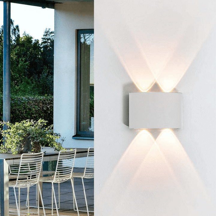 Modern LED Wall Sconce Light - Indoor/Outdoor