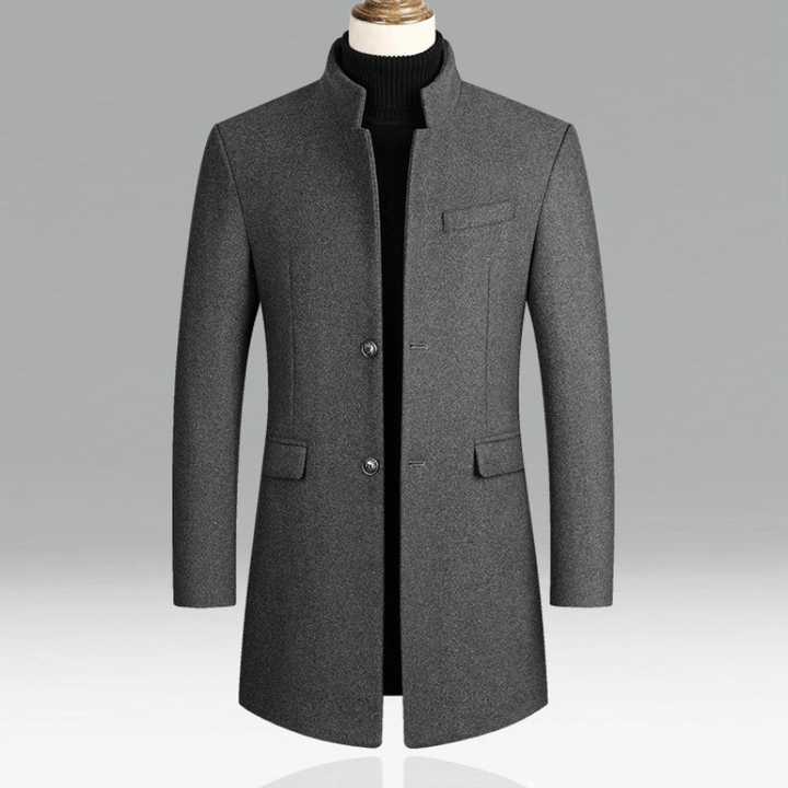 Men's Tailored Standing Collar Blazer
