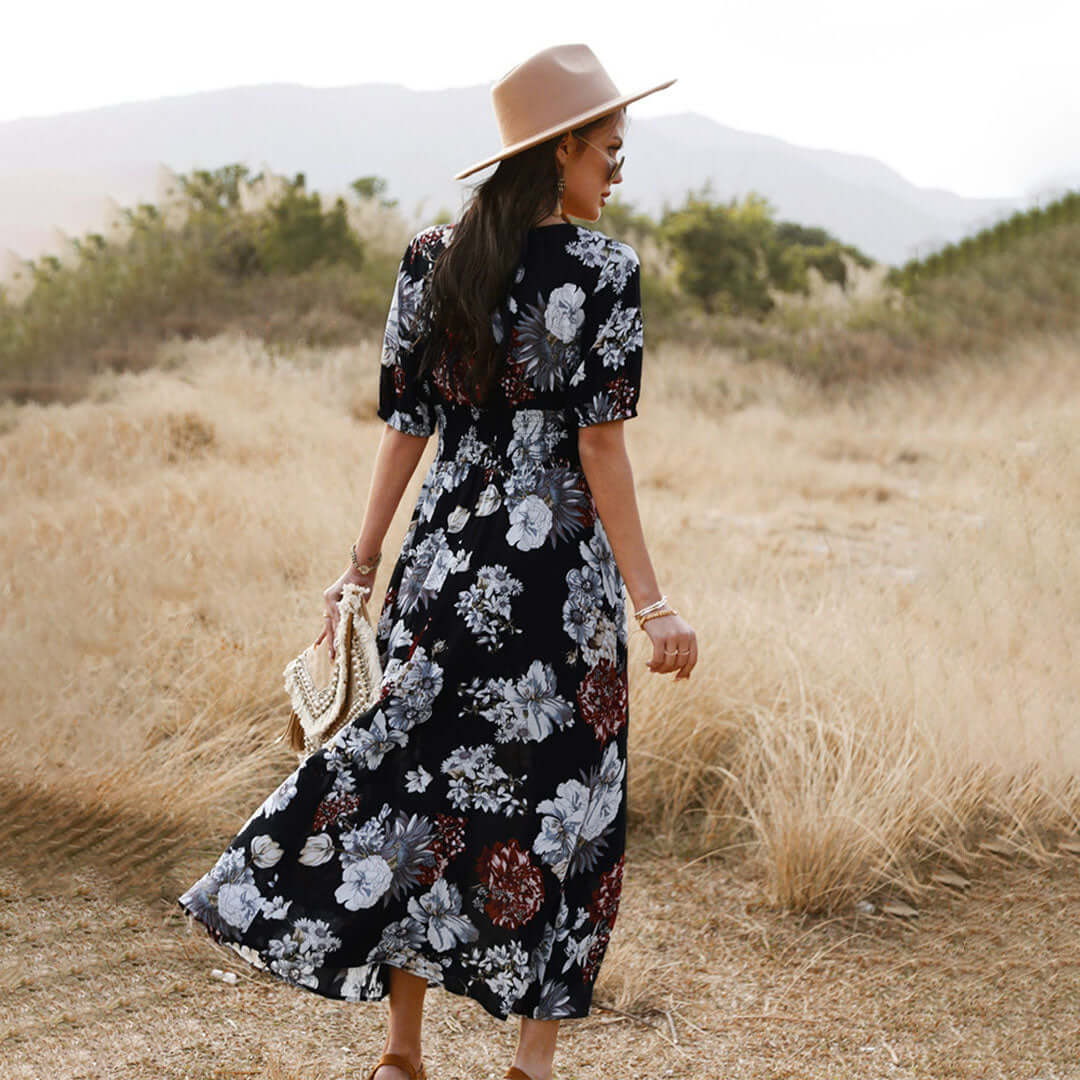 Floral Maxi Dress - Summer Dress