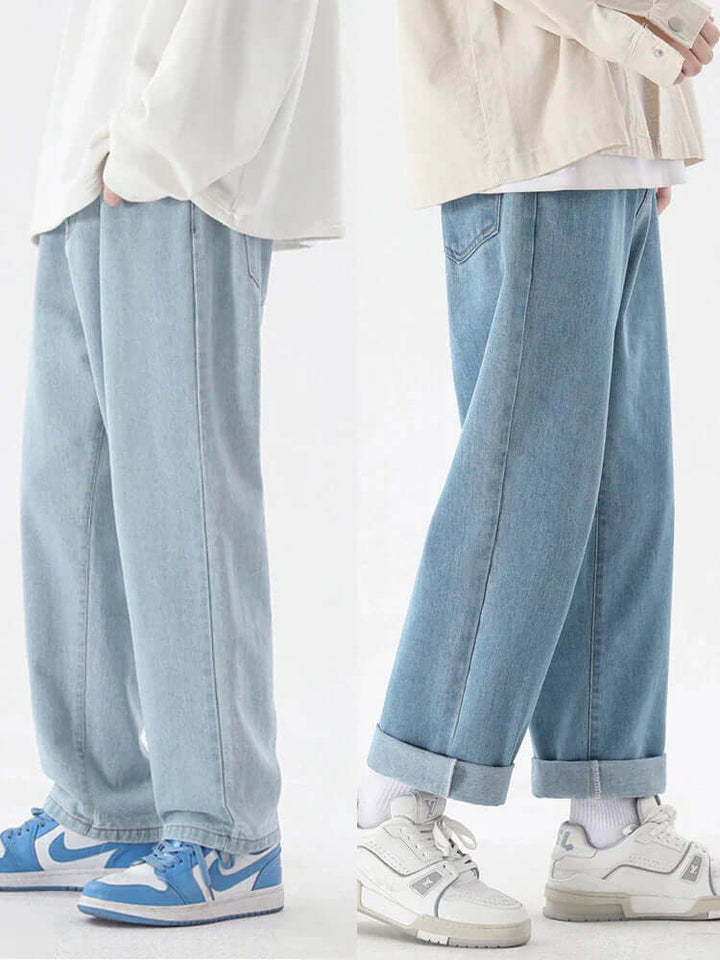 Men's Relaxed Fit Straight Leg Jeans